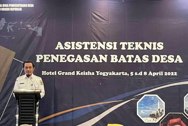 Dirjen Bina Pemdes Kemendagri Desak Pemda Percepat Penetapan Batas Desa