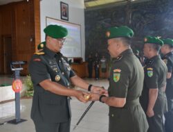 Danrem 174 Merauke Pimpin Serah Terima Jabatan Dandim 1711 Boven Digoel