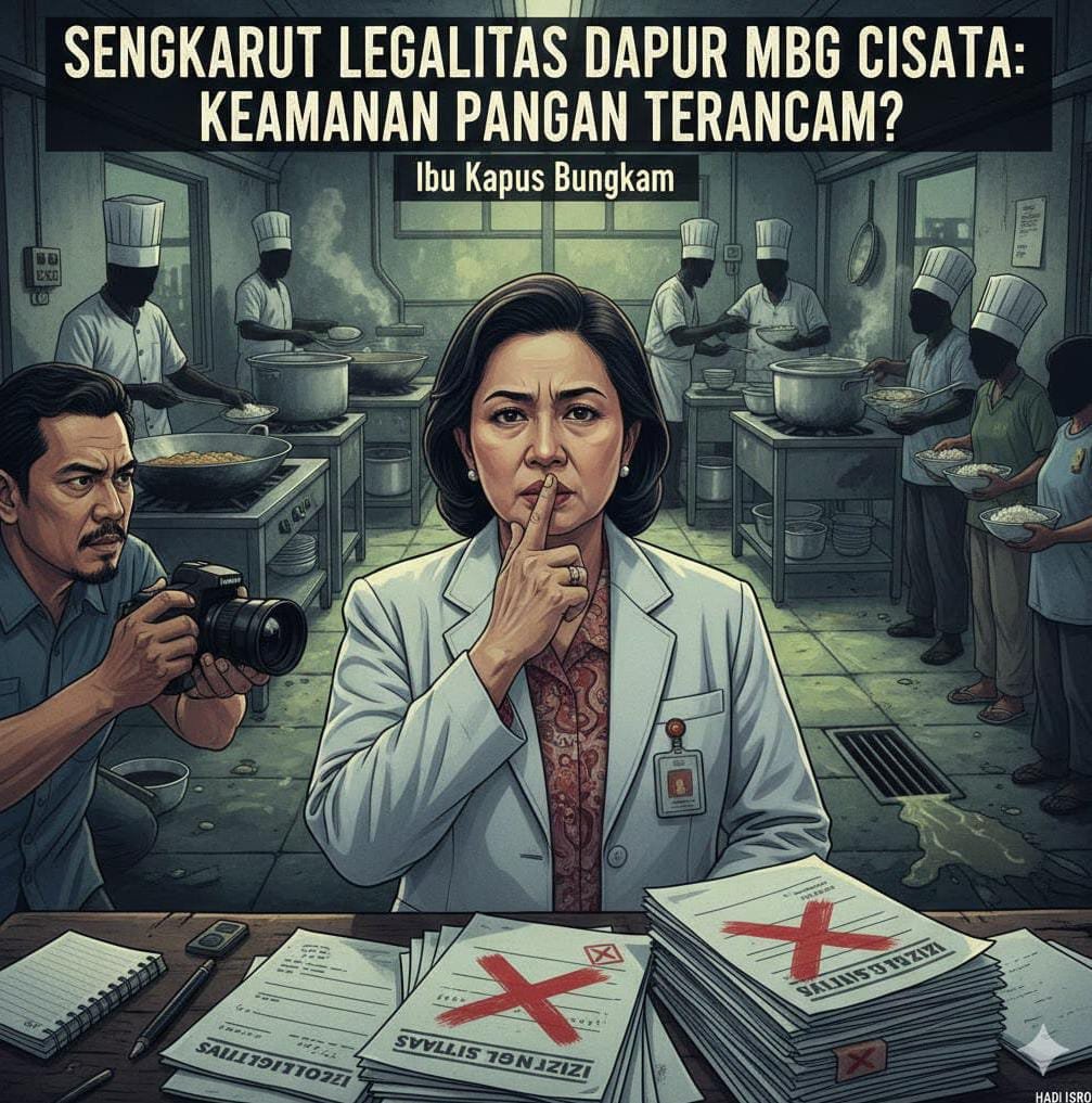 Legalitas Dapur MBG Cisata Tersendat, Keamanan Pangan Jadi Tanda Tanya