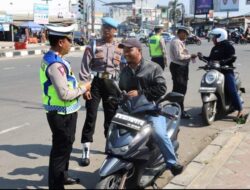 Hari Kedua Ops Patuh Maung 2024, Ditlantas Polda Banten Tegur dan Himbau