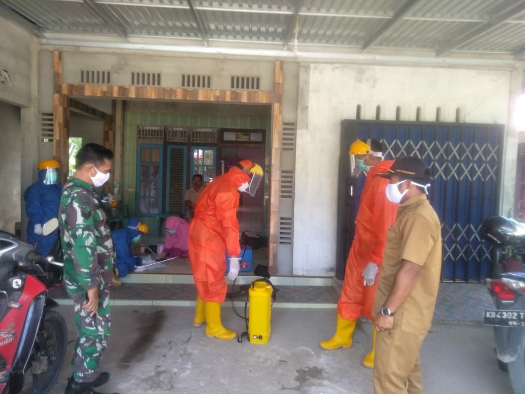 Babinsa Dampingi Warga Binaan Tracking Covid-19