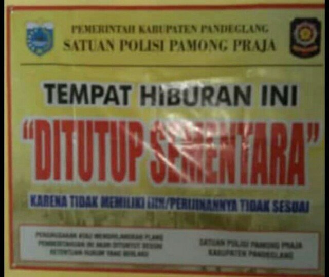 LPK-MP Apresiasi Satpol PP Tutup THM Sesuai Perda