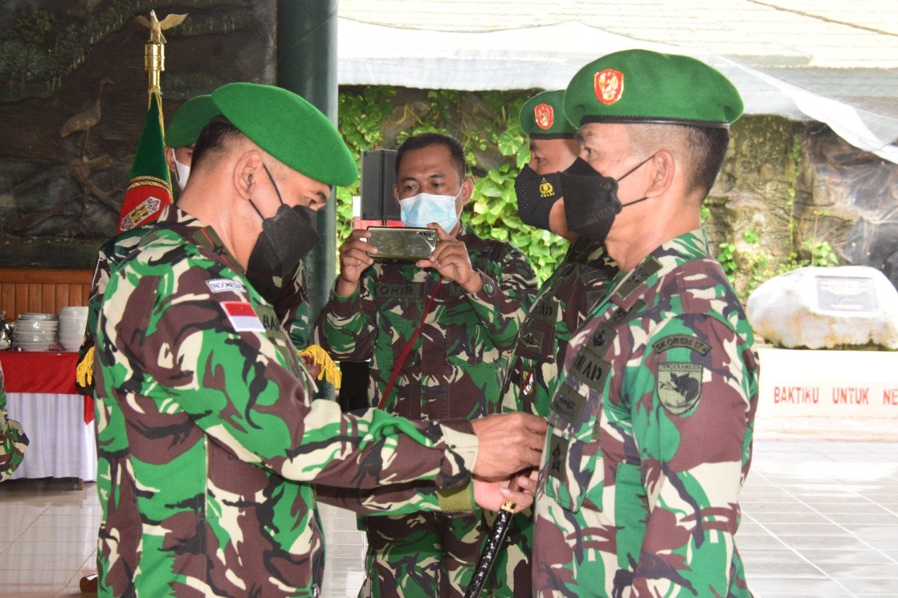 Danrem Merauke Pimpin Tradisi Korpi dan Sertijab Kasi Intel Kasrem 174/ATW