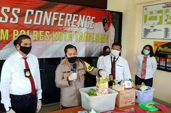 Pelaku Penipuan Raup 1 Miliar Dibekuk Satreskrim Polresta Tangerang