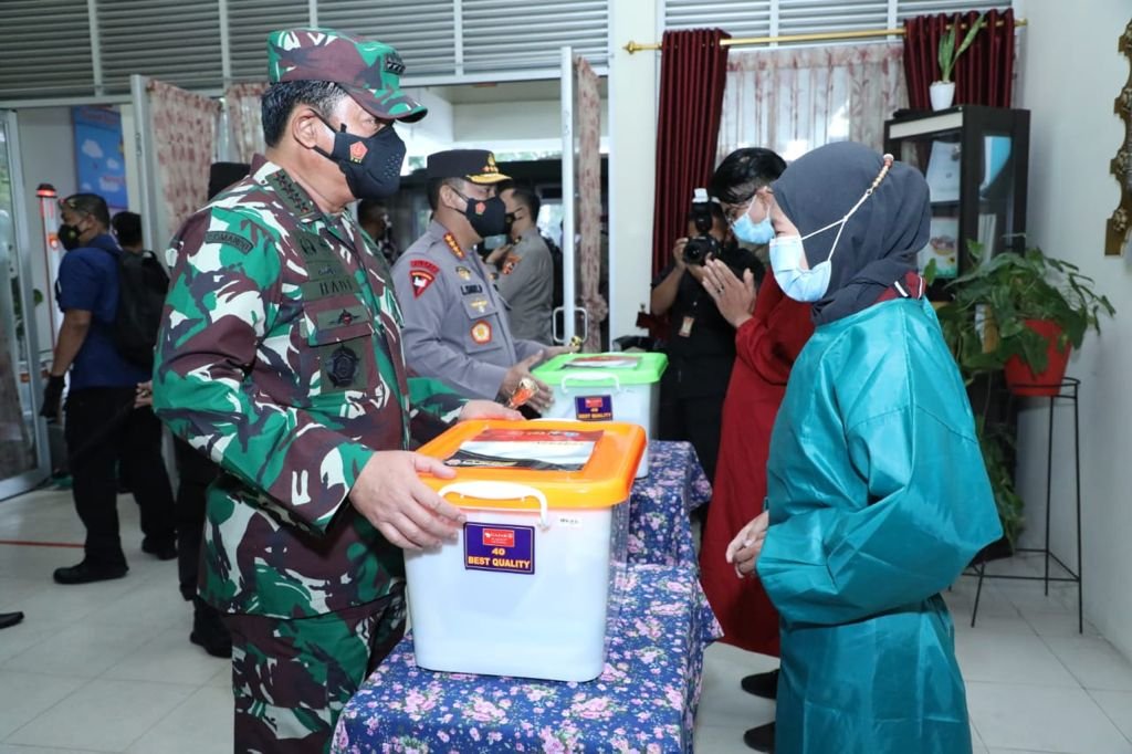 Panglima TNI: Syukuri Penurunan Covid-19 di Pontianak Tapi Tetap Waspada