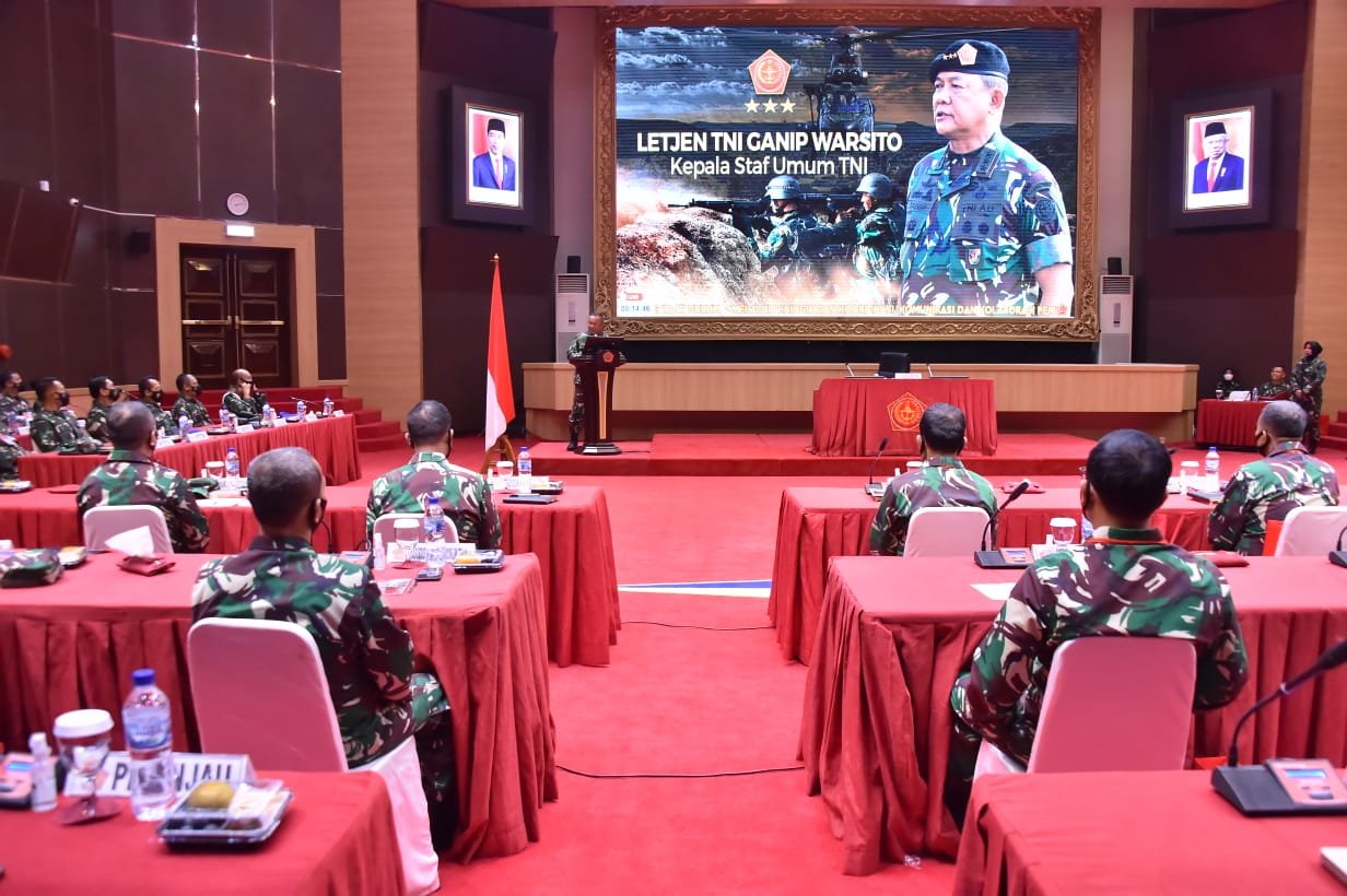 Kasum TNI Dorong Sinergitas Pemangku Kepentingan di Bidang Hukum