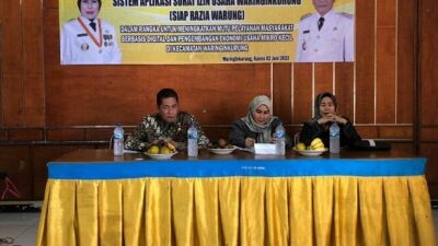 Kecamatan Waringin Kurung Luncurkan Aplikasi Siap Razia Warung