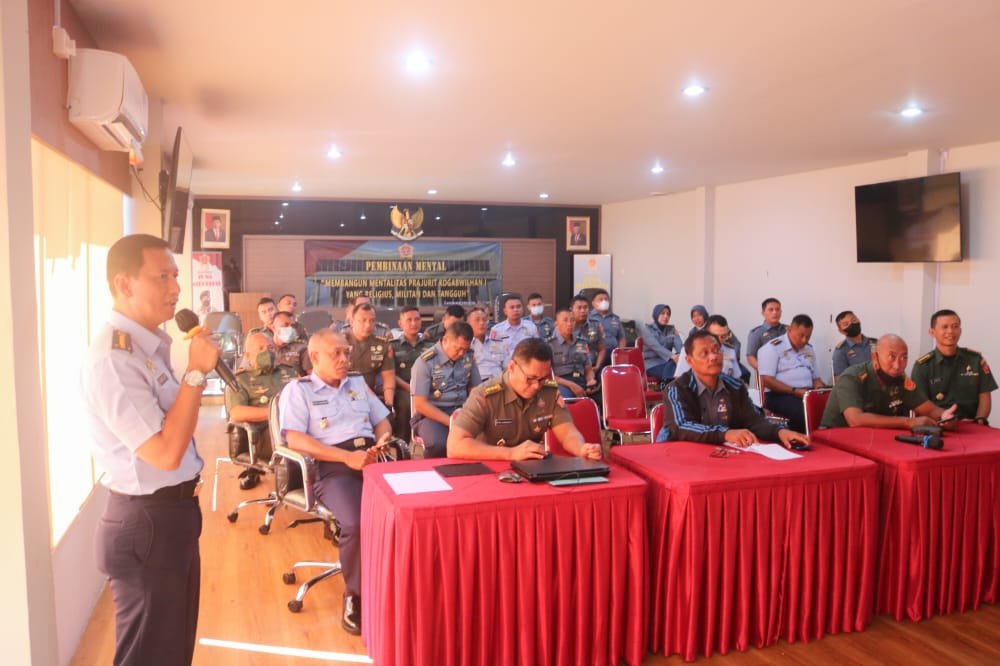 Kogabwilhan I Gelar Pembinaan Mental Prajurit