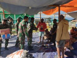 Dansatgas Hadapi Kedukaan Kepala Suku Besar Walesi