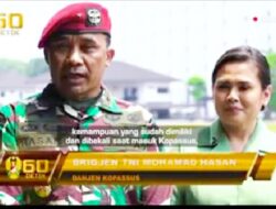 Serah Terima Jabatan Danjen Kopassus di Markas Besar TNI AD