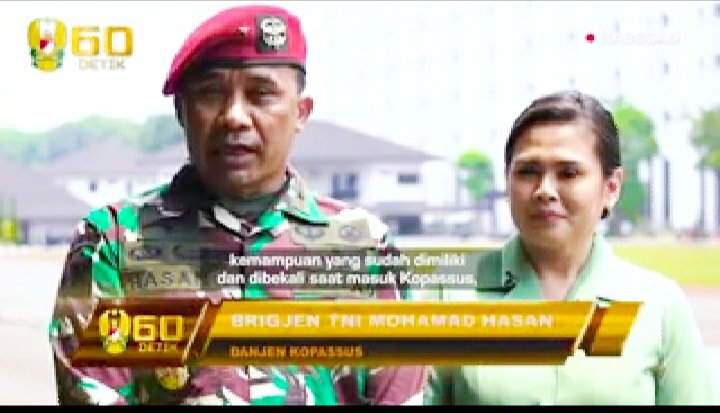 Serah Terima Jabatan Danjen Kopassus di Markas Besar TNI AD