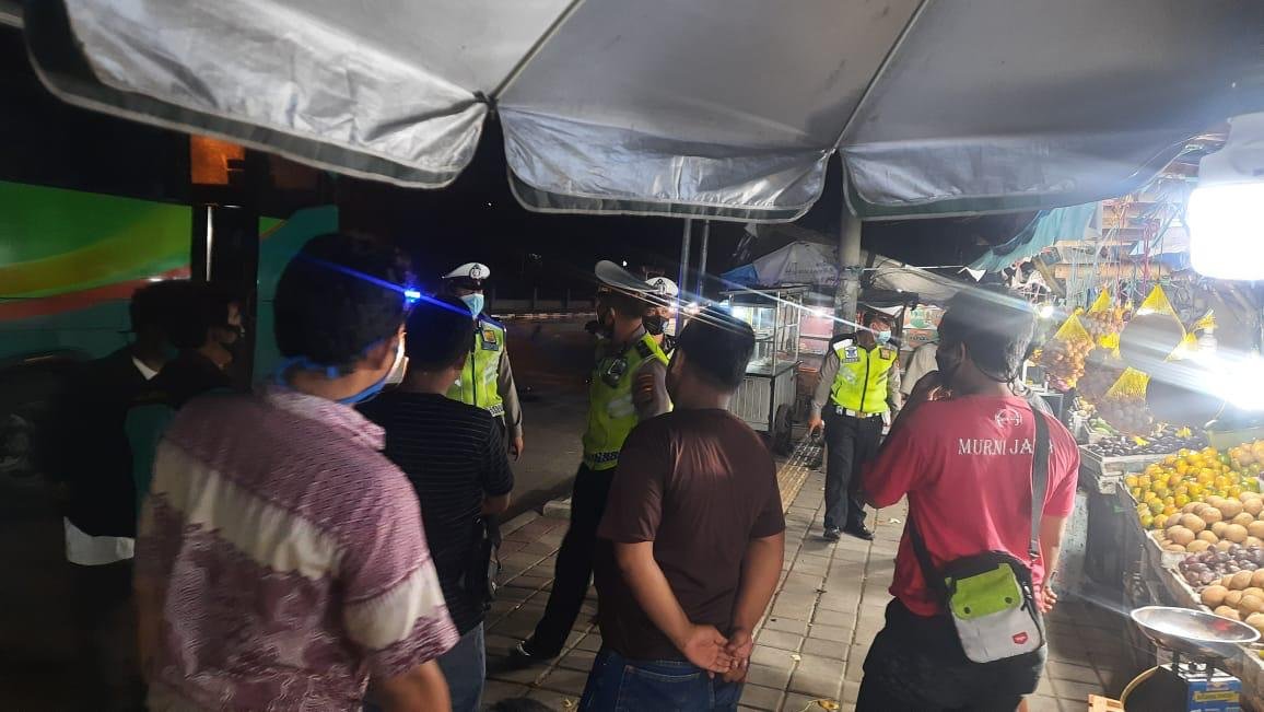 Patroli KKYD Ditlantas Polda Banten Tekankan Disiplin Protokol Kesehatan di Ruang Publik