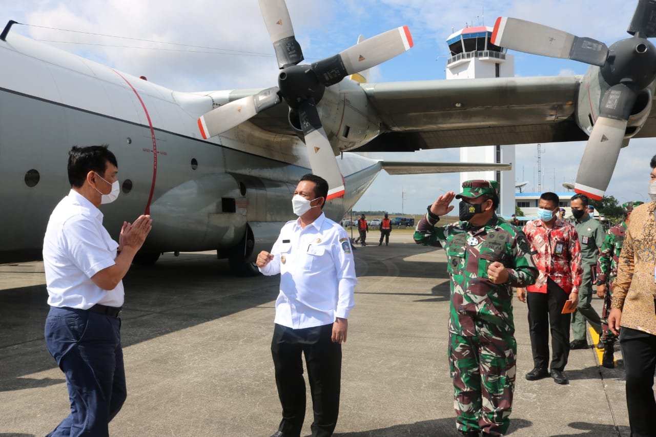 Pangkogabwilhan I Sambut Kunjungan Kemenko Maritim dan Investasi di Batam