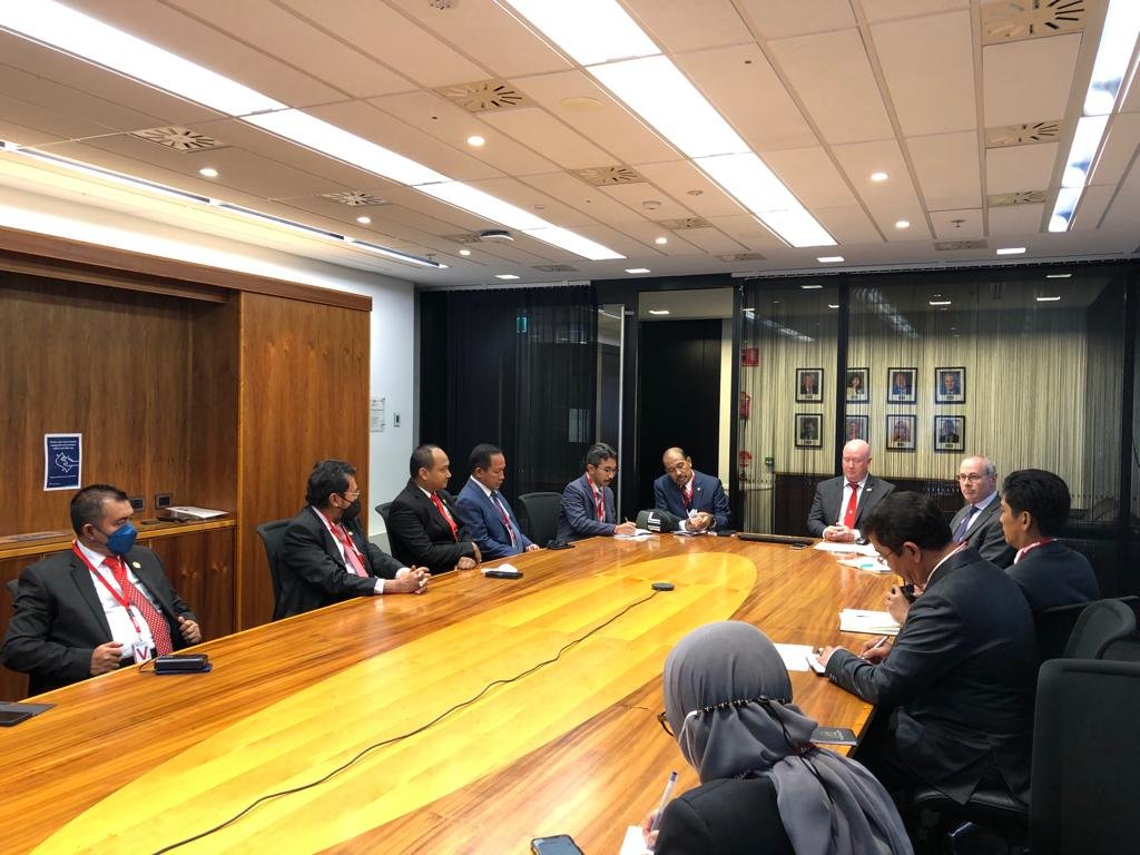 Bakamla dan DPD RI Kunjungi Kerja Kemaritiman ke Australia