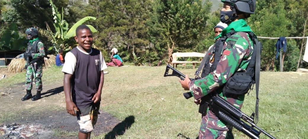 Anjangsana TNI Perkokoh Kemanunggalan dengan Rakyat