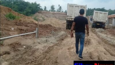 Satpol PP Lebak Mandul Tak Miliki Izin, PT Mitra Tetap Garap Tambang