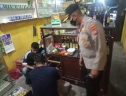 Opsi Pekat Serang Kembali Amankan Ratusan Botol Miras