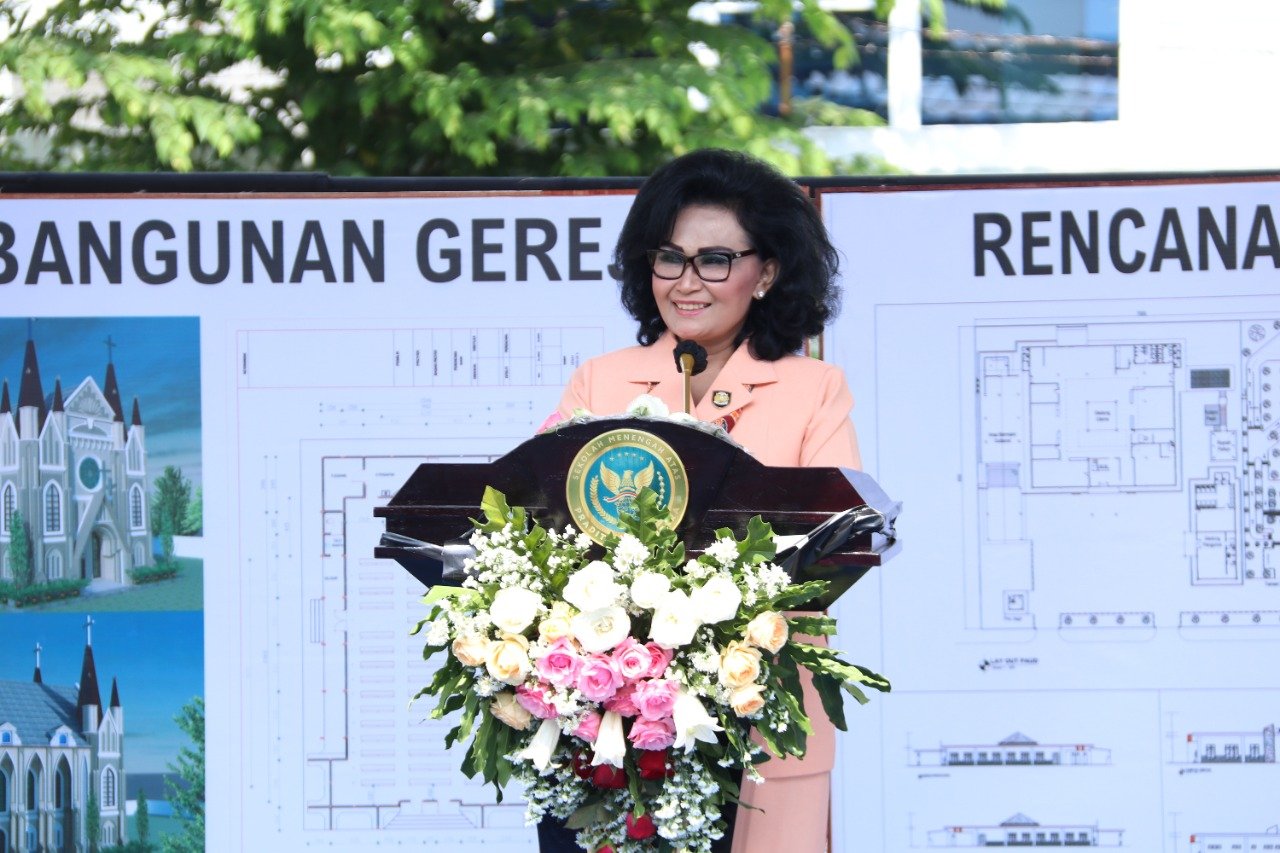 Belajar Toleransi dari Peletakan Batu Pertama Gereja di Sekolah Pradita Dirgantara