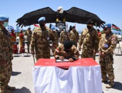 Wakil Komandan PMPP TNI Kunjungi Satgas FPC XXVI-M2 di Naqoura Lebanon