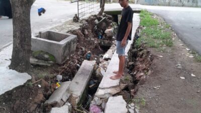 Selokan Rusak Warga Taman Mutiara Indah 1 Terjebak Banjir Pemerintah Diminta Tanggapi