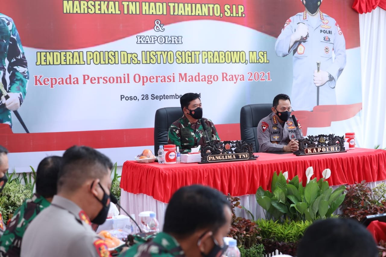 Panglima TNI Apresiasi Sinergi Personel Mandago Raya