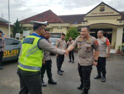 Kapolda Banten Kunjungi Polsek Rangkasbitung, Disambut Langsung Kapolsek