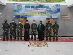 Korem 064/MY Rayakan Isra Mi’raj Nabi Muhammad 1442 H/2021 M