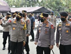 Kapolri Tinjau Vaksinasi Covid-19 Tahap II untuk 36.292 Personel Polda Jabar