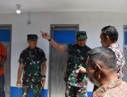 Kodam Pattimura Resmikan MCK untuk Kesehatan Pengungsi Aboru