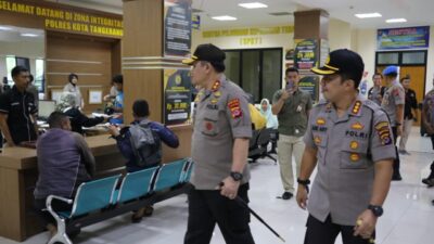 Kapolda Banten Kunjungi Mapolresta Tangerang Jaga Soliditas