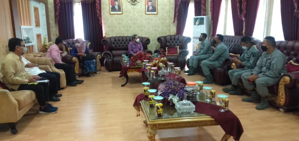 Bakamla RI Tinjau Lahan Pangkalan Armada Zona Maritim Tengah di Gorontalo Utara