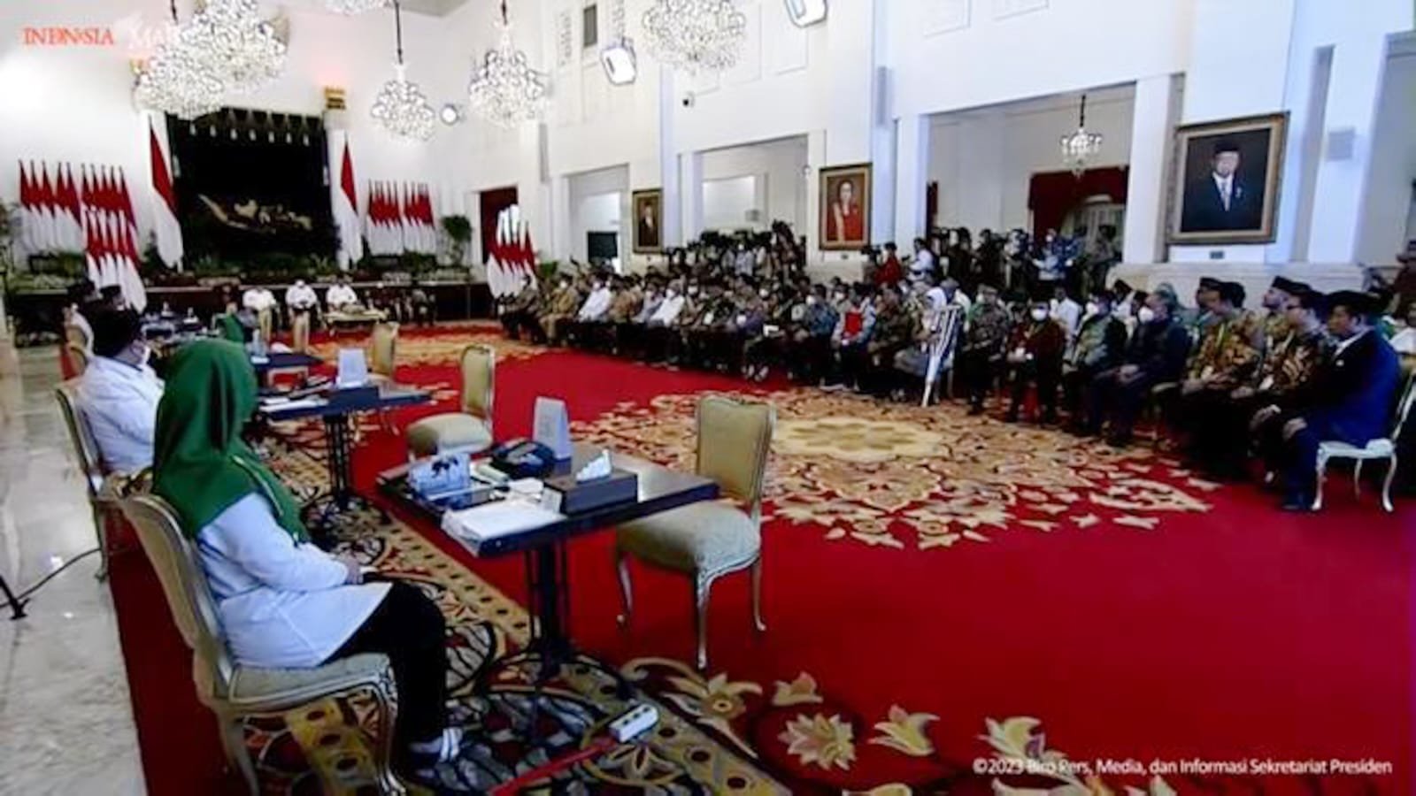 Panglima TNI Hadiri Penyerahan Zakat Jokowi kepada Baznas