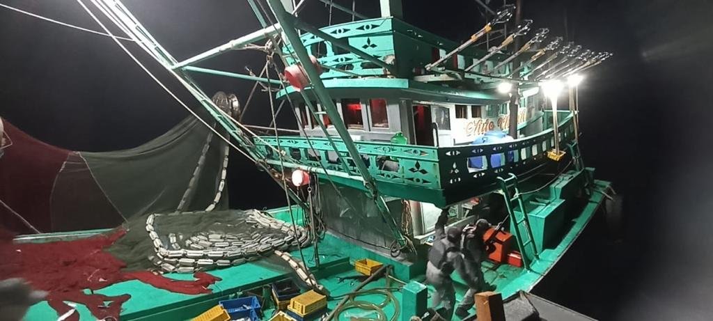 Bakamla RI Tangkap Kapal Ikan Vietnam di Perairan Natuna Utara