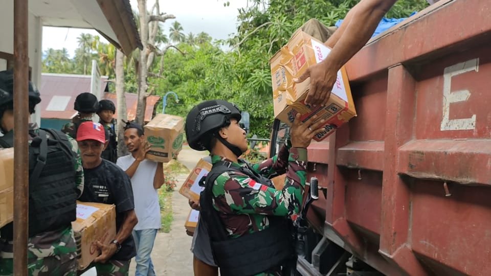 Kostrad Kampanyekan Perdamaian di Pulau Kei Besar
