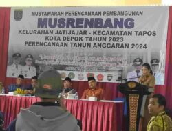 Musrenbang Jatijajar: Kontribusi Pajak Kecamatan Tapos Tembus 100 Persen