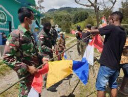 TNI Yonif 751 Ajak Pemuda Papua Rayakan HUT RI ke-76 untuk Bangkitkan Nasionalisme