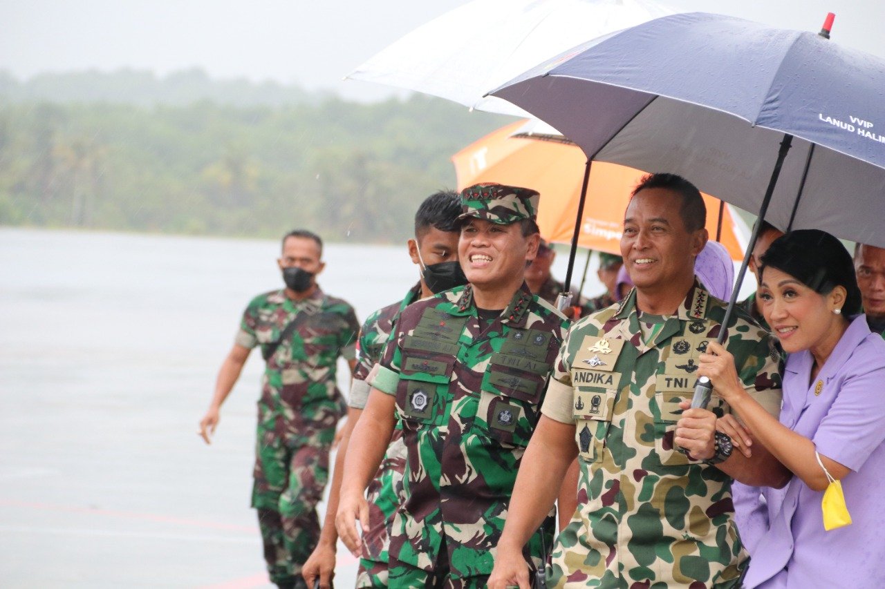 Pangkogabwilhan I Terima Kunjungan Panglima TNI di Mako Tanjungpinang