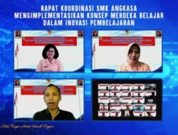 Koordinasi SMK Angkasa Terapkan Konsep Merdeka Belajar di Inovasi Pembelajaran