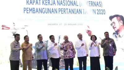 Mentan Syahrul Ajak Mendag Mendes Mendagri Wujudkan Pertanian Maju Mandiri Modern