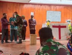 Satgas Pamrahwan Yonif RK 751/VJS Lakukan Komunikasi Sosial dengan Tokoh Agama