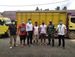 Denpom II/2 Jangi Amankan 20 Ton Minyak Mentah Ilegal