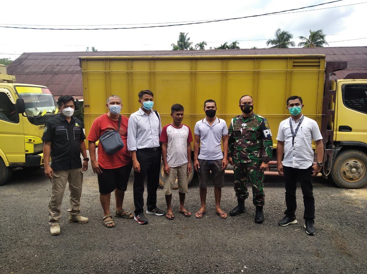 Denpom II/2 Jangi Amankan 20 Ton Minyak Mentah Ilegal