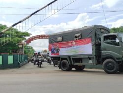 Korem 174 Merauke Bagikan 2000 Paket Sembako Bantuan Panglima TNI dan Kapolri