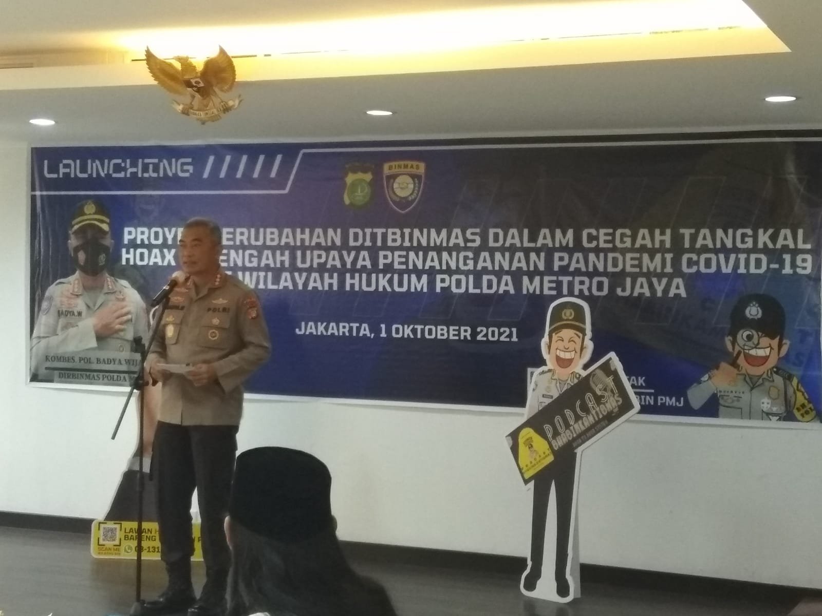 Dirbinmas PMJ Luncurkan Hotline WhatsApp dan Podcast Bhabinkamtibmas, Imbau Masyarakat Gunakan Medsos secara Bijak
