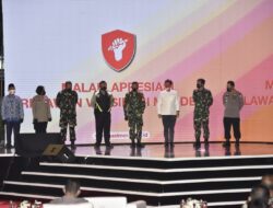 Panglima TNI Hadiri Apresiasi Malam Relawan Vaksinasi Merdeka