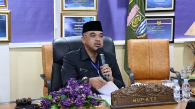 Paripurna DPRD Online, Bupati Jawab Tanggapan Umum Fraksi