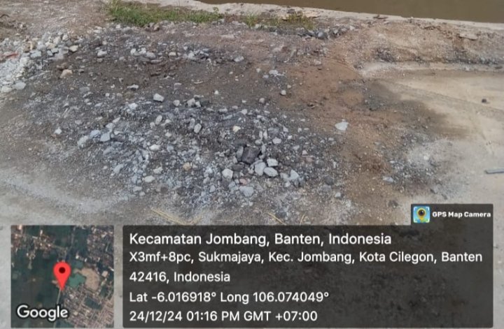 Normalisasi Sungai Nyi-Kambang Cilegon Diduga Tak Diawasi
