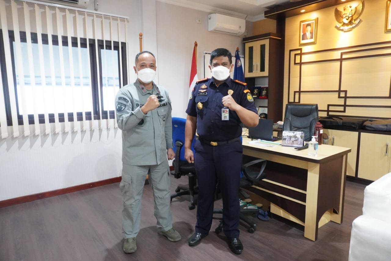 Bakamla RI Zona Tengah Terima Kunjungan PSDKP Bitung untuk Sukseskan Ekonomi Biru