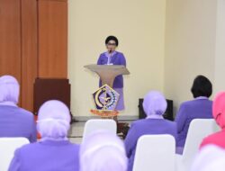 Ny Nanny Hadi Tjahjanto Pimpin Sertijab Ketua IKKT Cabang BS II Paspampers