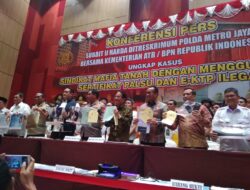 Polda Metro Jaya Tahan 7 Tersangka Kasus Mafia Tanah Jakarta